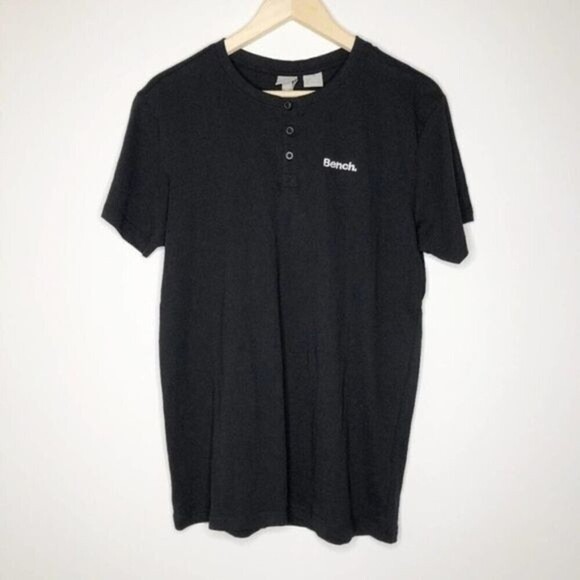BENCH Black Men's Short Sleeve Top  - Picture 1 of 7